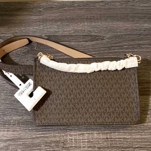 Michael Kors Monogram Belt Purse